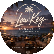 Low Key Longevity — Café + Wellness Lounge logo