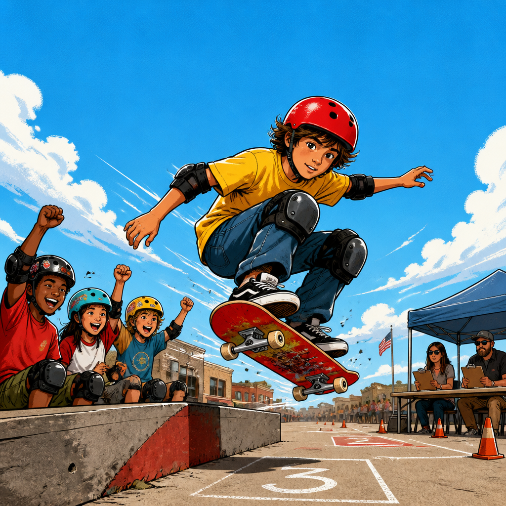 The Last Trick — middle-grade novel cover