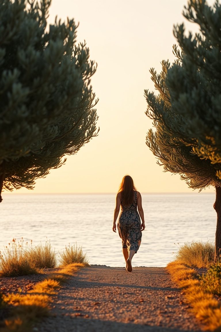 Family walking together — Blue Zone movement