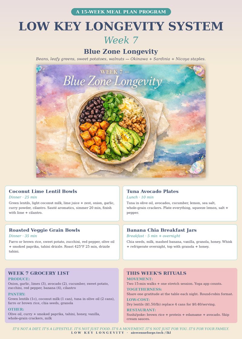 Okinawan weeknight plant-forward meal
