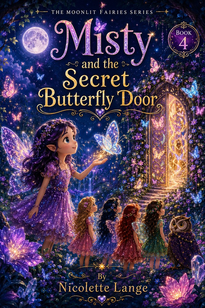 Misty and the Secret Butterfly Door — Book 4 cover